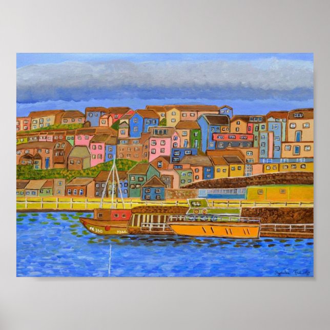 Póster Poster de Brixham2 Devon (Frente)