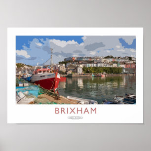 Póster Poster de Brixham Railway