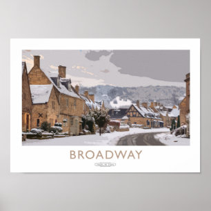 Póster Poster de Broadway