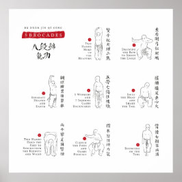 Póster poster de Brocades Ba Duan Jin QiGong