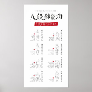 Póster poster de Brocades Ba Duan Jin QiGong