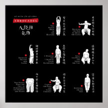 poster de Brocades Ba Duan Jin QiGong