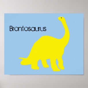 Póster Poster de Brontosauro