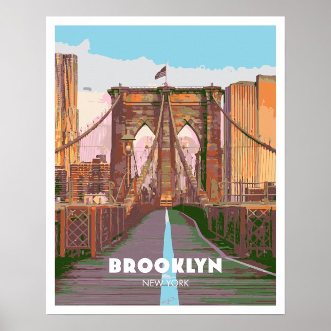 Póster Poster de Brooklyn (Frente)