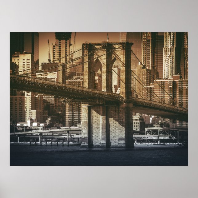 Póster poster "De Brooklyn a Manhattan" (Frente)