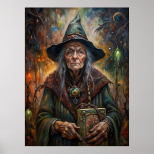 Póster Poster de Brujas de Halloween