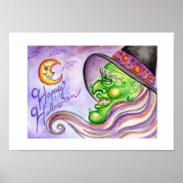 Póster Poster de Brujas de Halloween