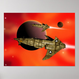 Póster Poster de buques comerciantes de Zhodani 'Costas d
