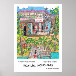 Póster Poster de buzos de West End