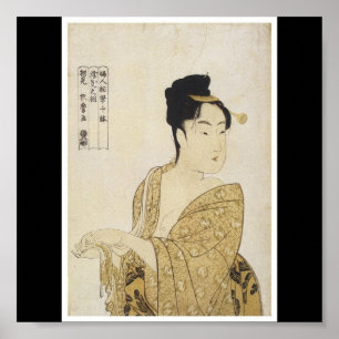 Póster Poster de C. de pintura japonesa 1792-93
