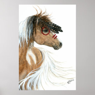 Póster Poster de Caballo Pony Spirit por Bihrle