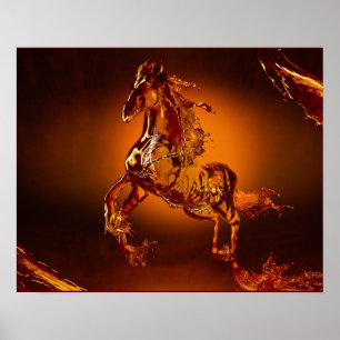 Póster Poster de caballos
