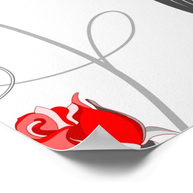 Póster Poster de caballos barroco (Esquina)