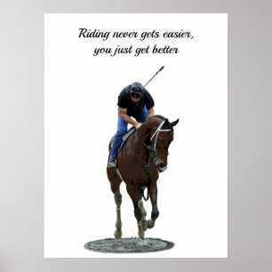 Póster Poster De Caballos Y Viajeros De Galloping
