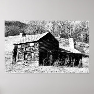 Póster Poster de cabina esbozada