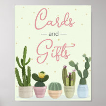 Poster de Cactus Fiesta Cards and Gifts