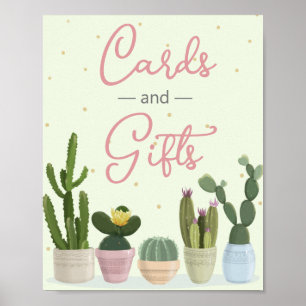 Póster Poster de Cactus Fiesta Cards and Gifts