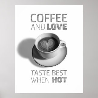 Póster Poster de café