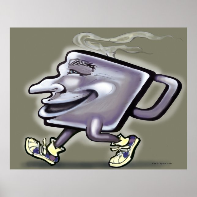 Póster Poster de café (Frente)