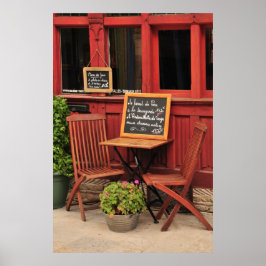 Póster Poster de Café Francés