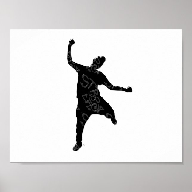 Póster Poster de caída Str8 (Frente)