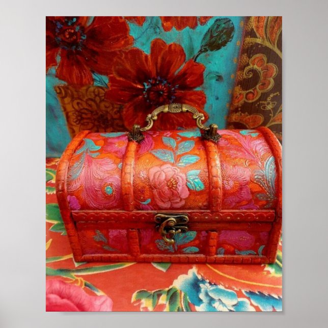 Póster Poster de caja del tesoro (Frente)