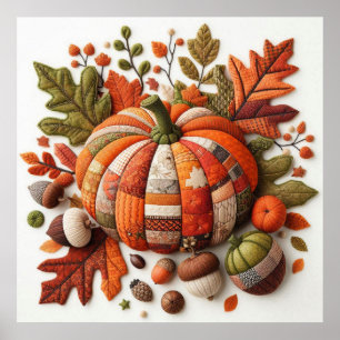 Póster Poster de calabaza