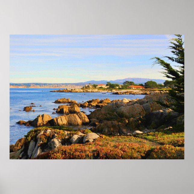 Póster Poster de California Central Coast (Frente)