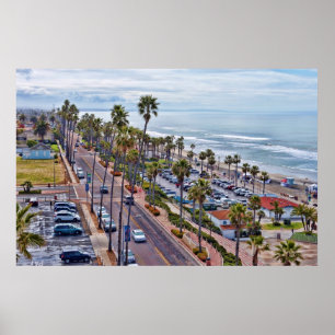 Póster Poster de California de la costa