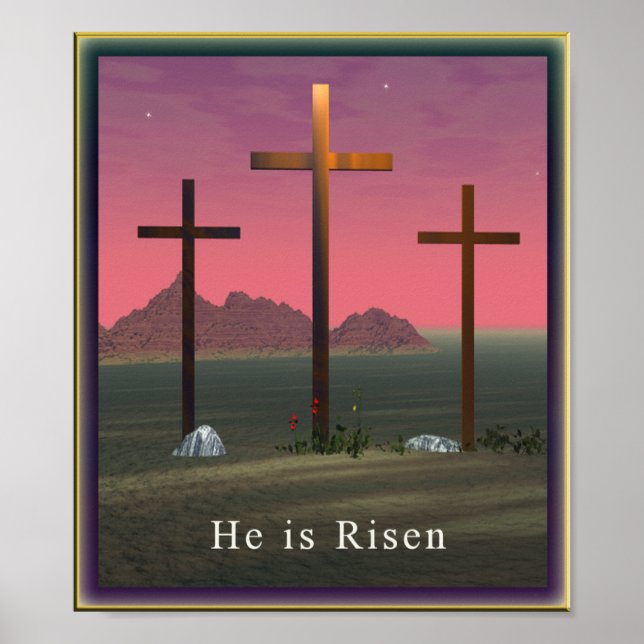 Póster Poster de calvario (Frente)