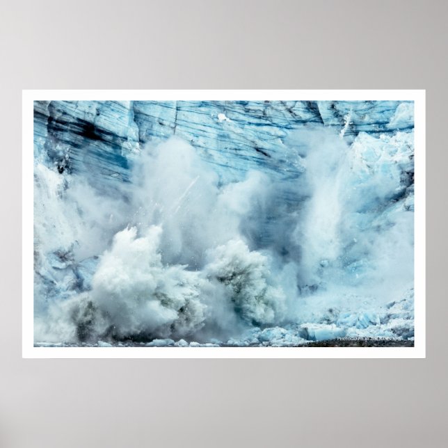 Póster Poster de Calving Glacier (Frente)