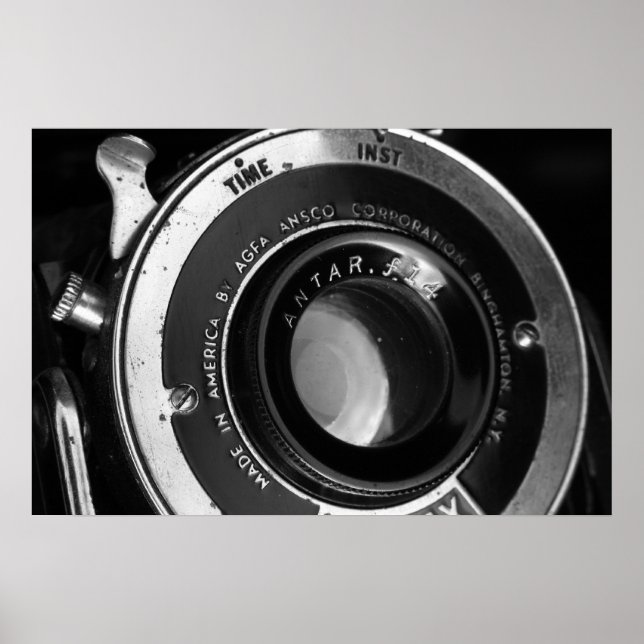 Póster Poster de cámara de vídeo (Frente)