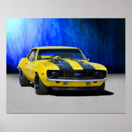 Póster poster de Camaro Z28 1969
