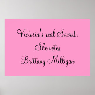 Póster Poster de campaña