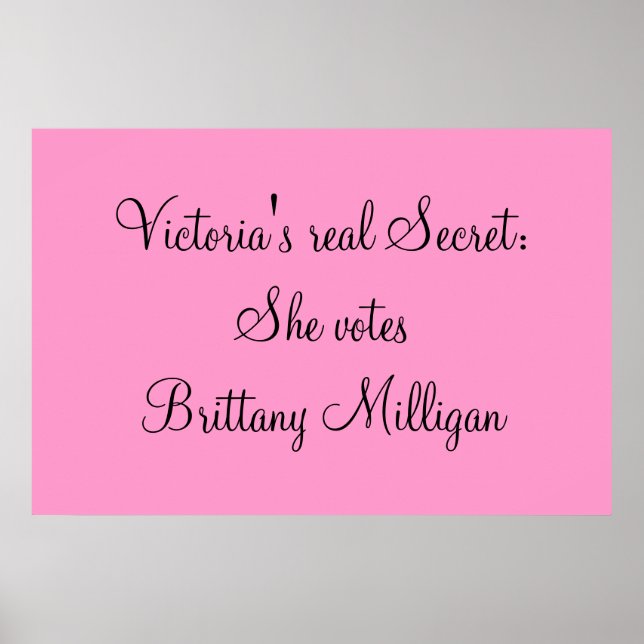 Póster Poster de campaña (Frente)