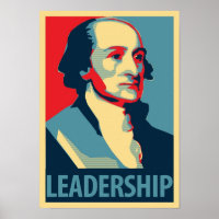 Poster de campaña de John Jay