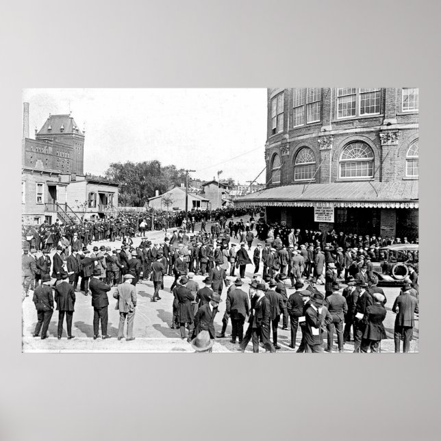 Póster poster De Campo De Ebbets De 1920 (Frente)