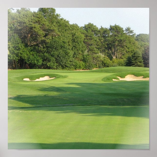 Póster Poster de campo de golf (Frente)