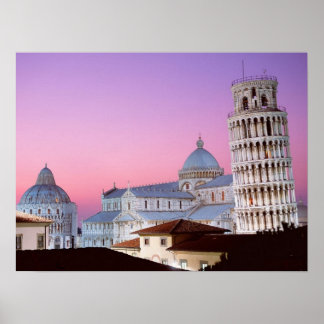 Póster Poster de Campo dei Miracoli Pisa Italia