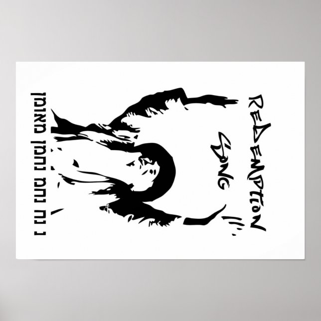 Póster Poster de Canción de Redención (Frente)