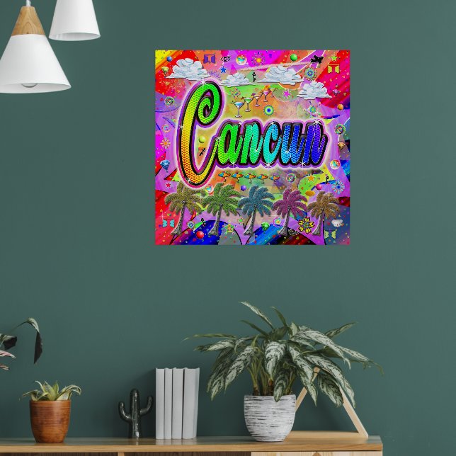 Póster Poster de Cancun Vista Express (Salón 1)