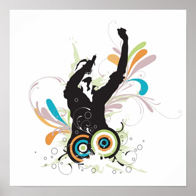 Póster Poster de cantante (Frente)