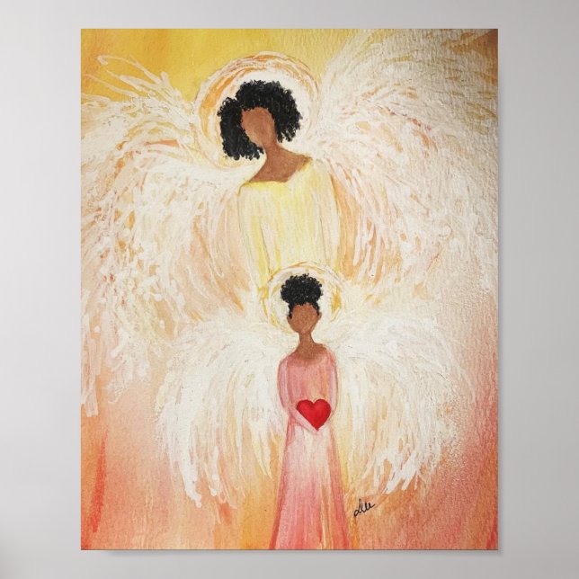 Póster Poster de canvas Angel Premium (8x10) (Frente)