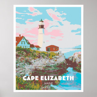 Póster Poster de Cape Elizabeth
