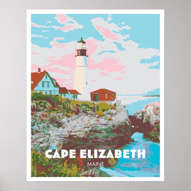 Póster Poster de Cape Elizabeth (Frente)