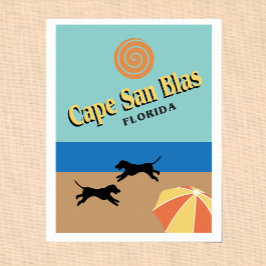 Póster Poster de Cape San Blas Florida