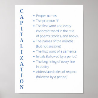 Póster Poster de capitalización