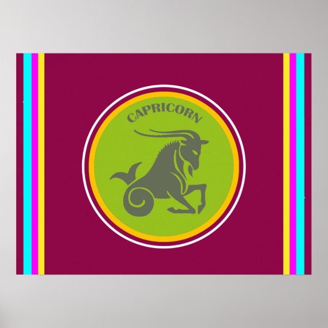 Póster Poster de Capricorn (Frente)