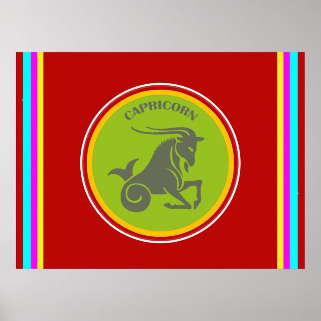 Póster Poster de Capricorn (Frente)