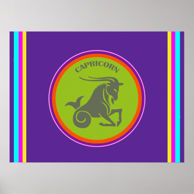 Póster Poster de Capricorn (Frente)